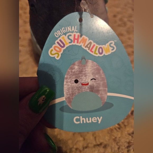 NWT Squishmallow Chuey the T-Rex Dinosaur 🦕 5" 🦖 Plush - Picture 4 of 7